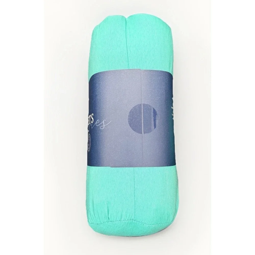 Set Of 5 Cosy House Luxury Bamboo Split King Cooling Hypoallergenic -TURQUOISE